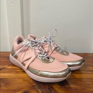 Alegria Qarma Rose Golden Sneakers